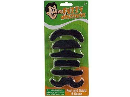 Fun Uncle 01980 Fake Moustaches Assorted Styles