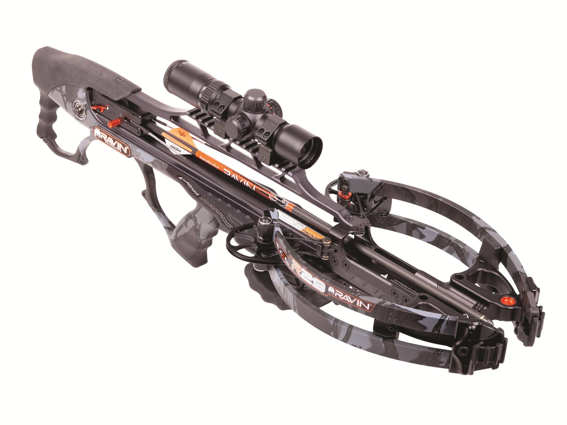 Ravin Crossbows R029 Crossbow - Predator Dusk Grey, 6 Pack