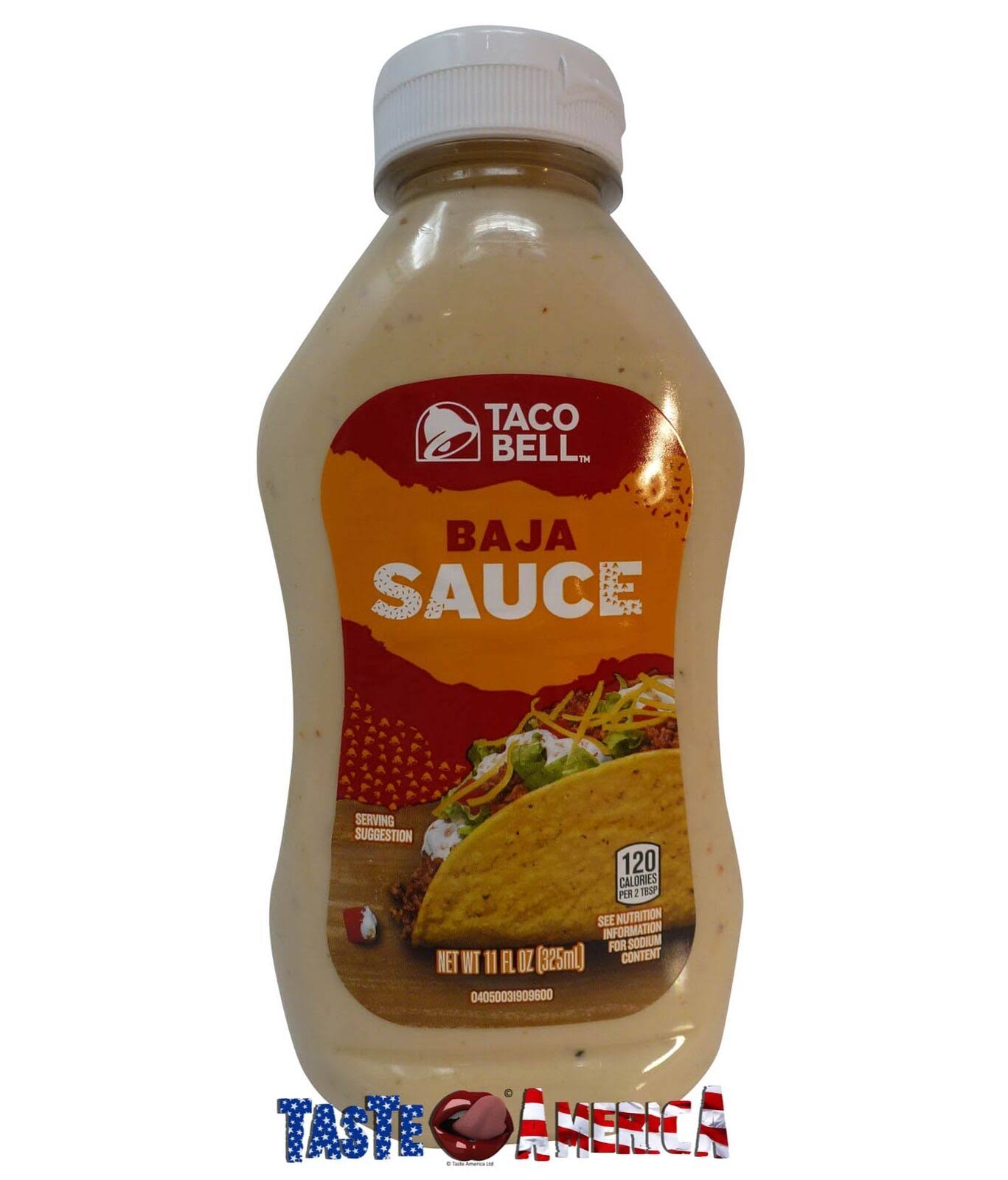 Taco Bell Baja Sauce 11 FL oz Bottle