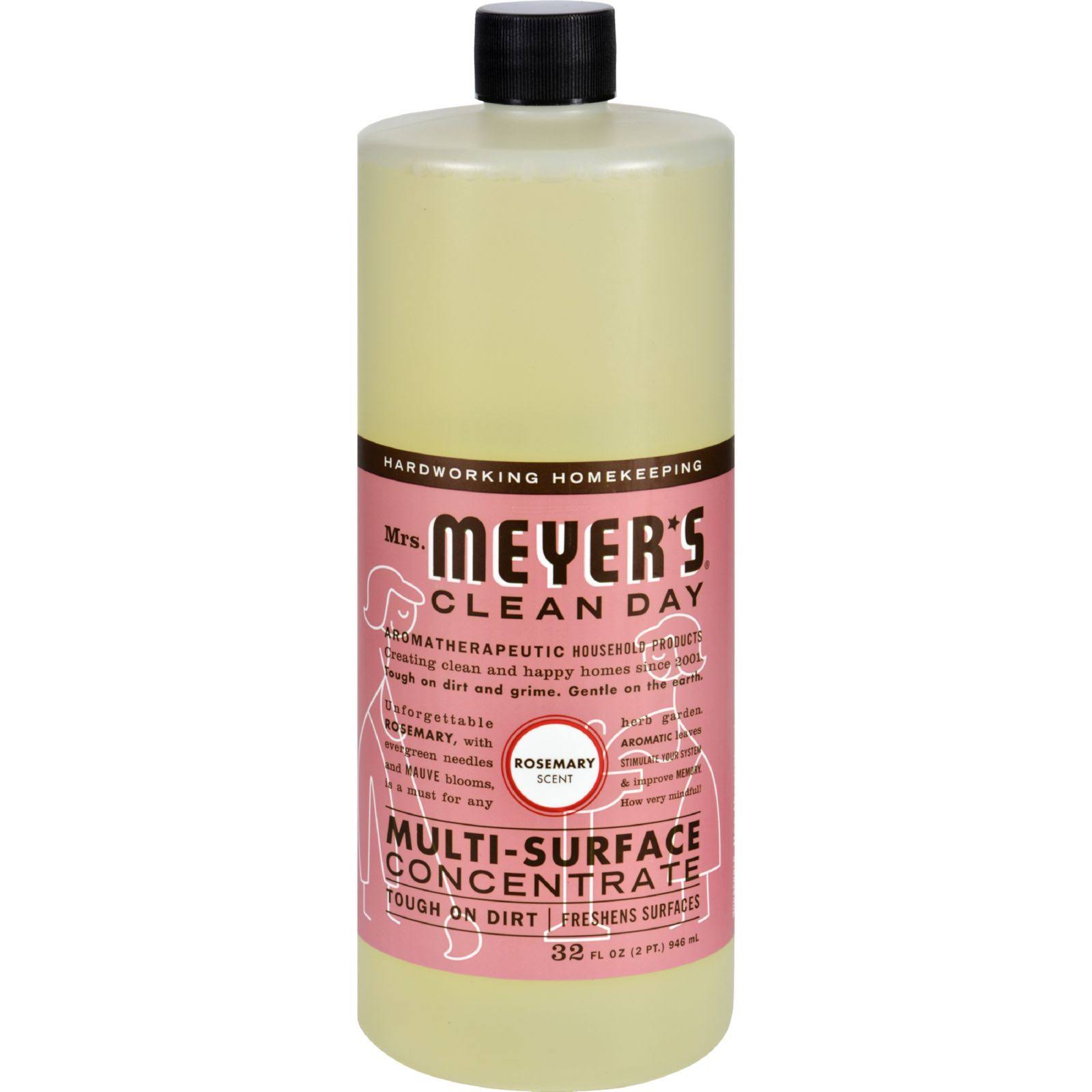 Mrs Meyers Clean Day Multi Surface Concentrate Cleaner - Rosemary, 32oz