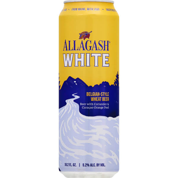 Allagash Beer, White - 19.2 fl oz