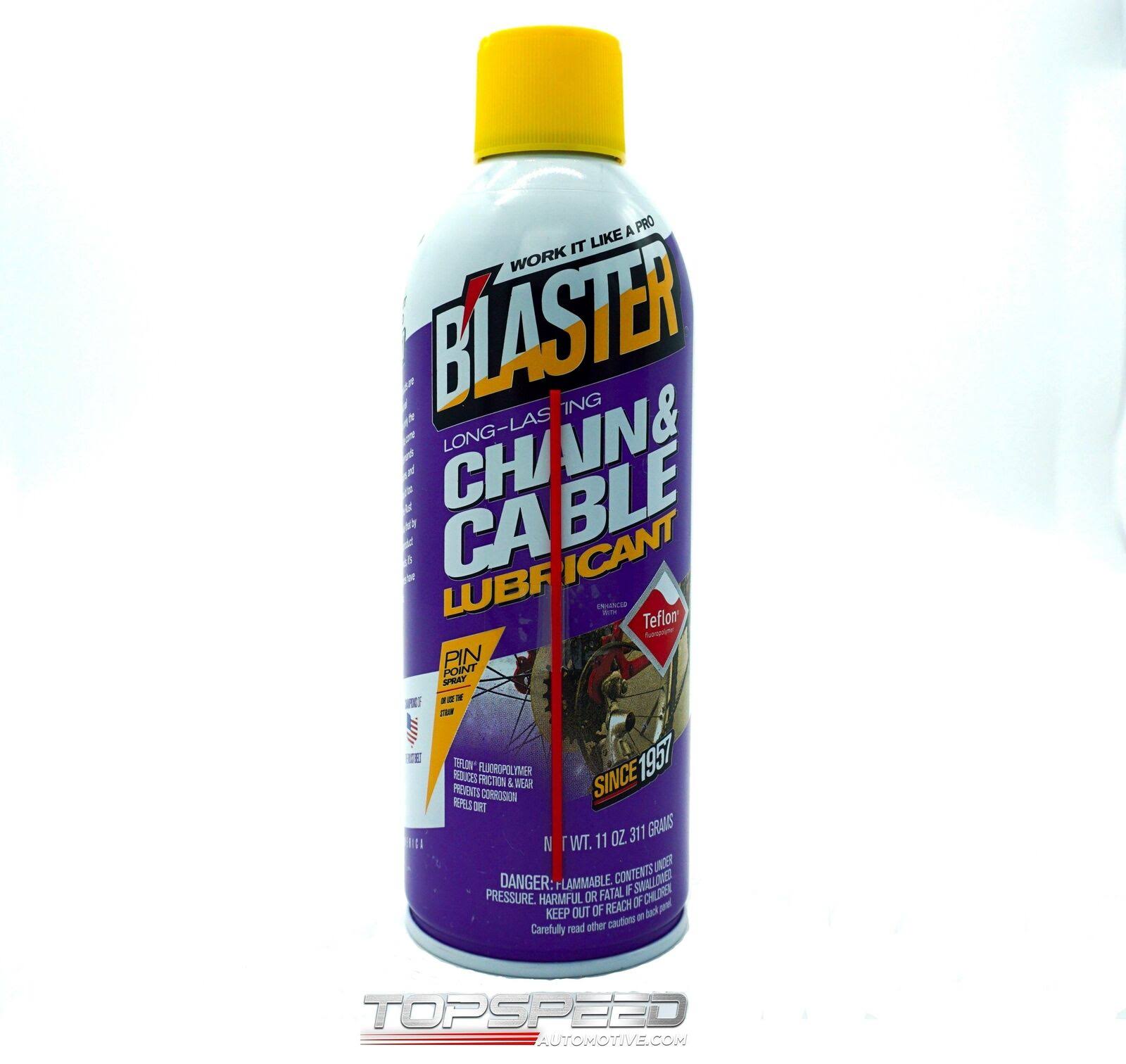 Blaster Long Lasting Chain and Cable Lubricant - 11oz
