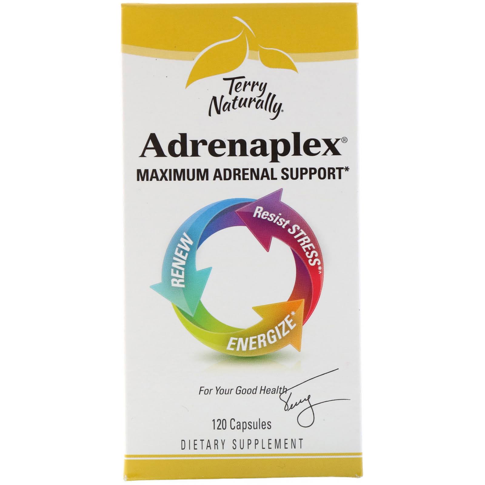 Terry Naturally Adrenaplex 120 Capsules