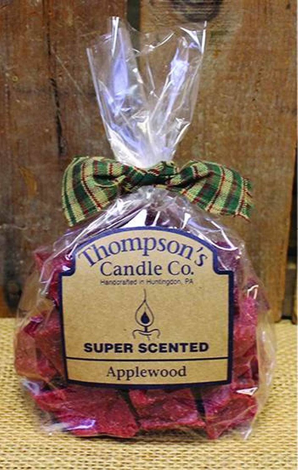 Thompson Candle Co Super Scented Crumbles Tarts Wax Melts 6 oz Applewood