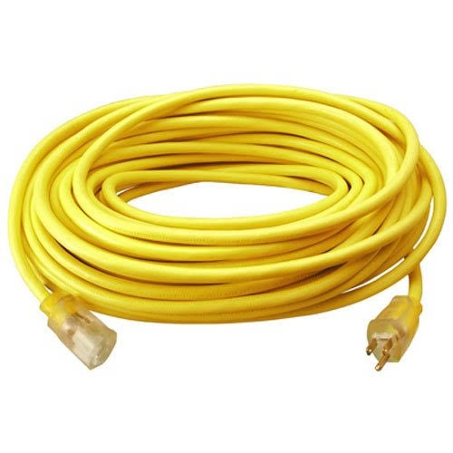 Master Electrician Vinyl Extension Cord - Yellow