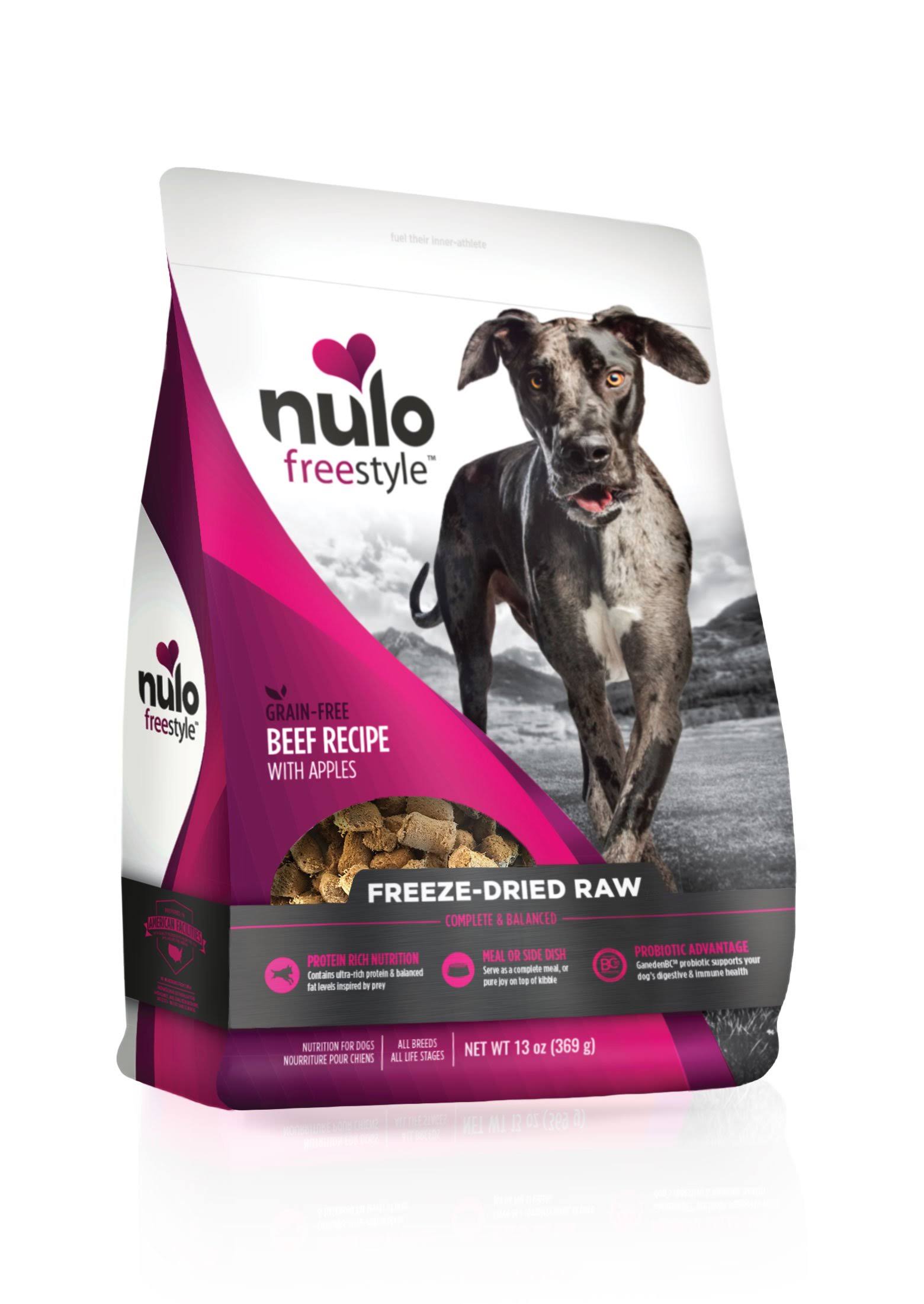 Nulo Freeze Dried Raw Dog Food For All Ages & breeds: Natural Grain