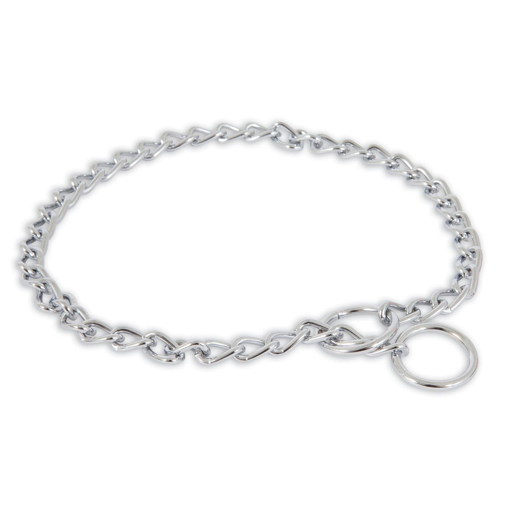 Aspen Pet Mighty Link Chain Dog Collar, 16" x 2.5 mm