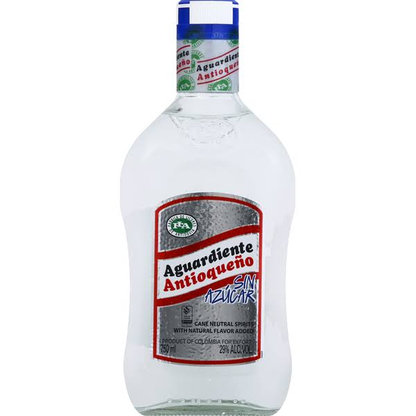 Antioqueno Aguardiente Sin Azucar Liquor - 750ml