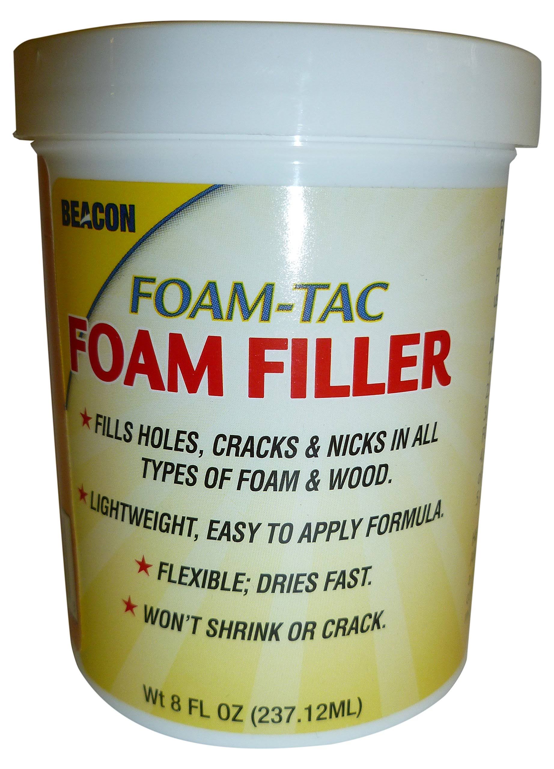 Foam-Tac Foam Filler, Filler, Clear