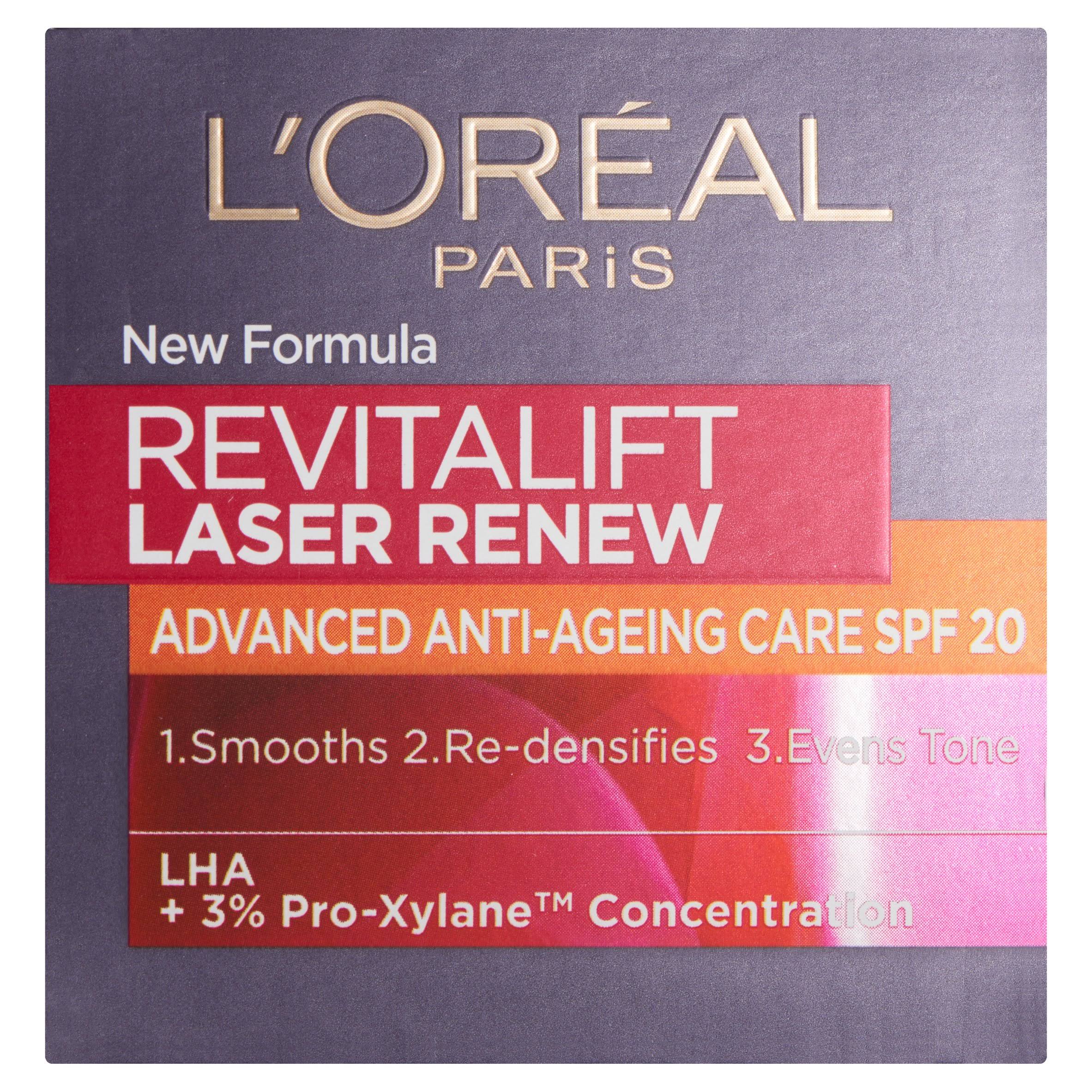 L'Oreal Paris Revitalift Laser Renew Anti-Ageing Cream - SPF20, 50ml
