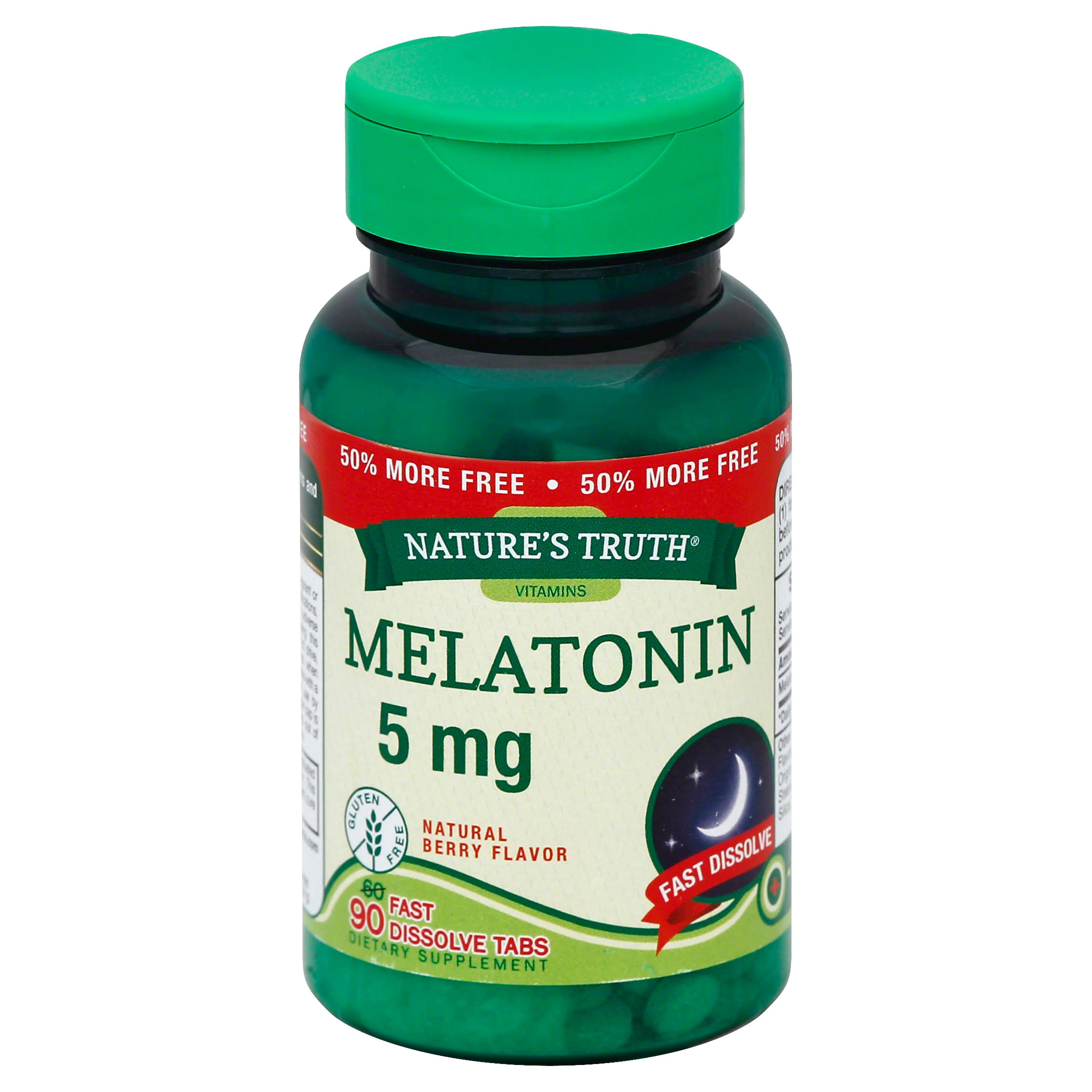 Nature's Truth Melatonin Tablets - Natural Berry, x90
