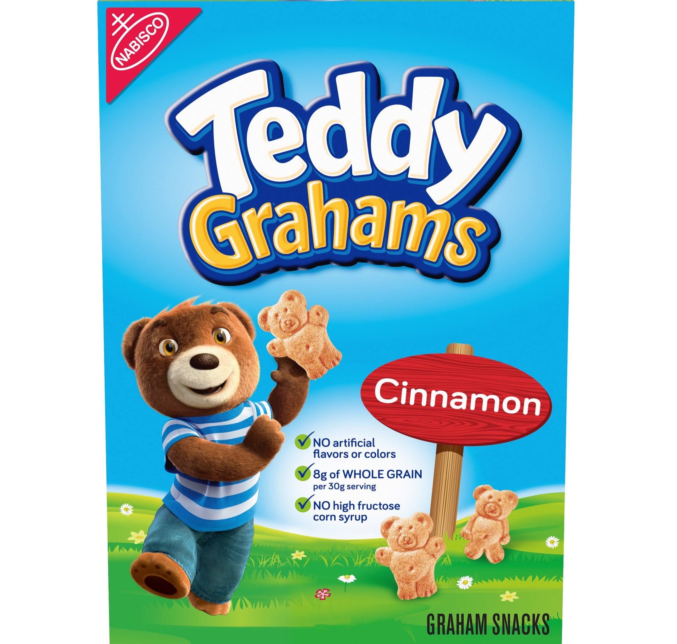 Teddy Grahams Snacks - Cinnamon, 283g