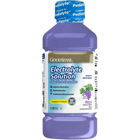 GoodSense Grape Electrolyte Solution, Replaces Electrolytes, Fluid & Z