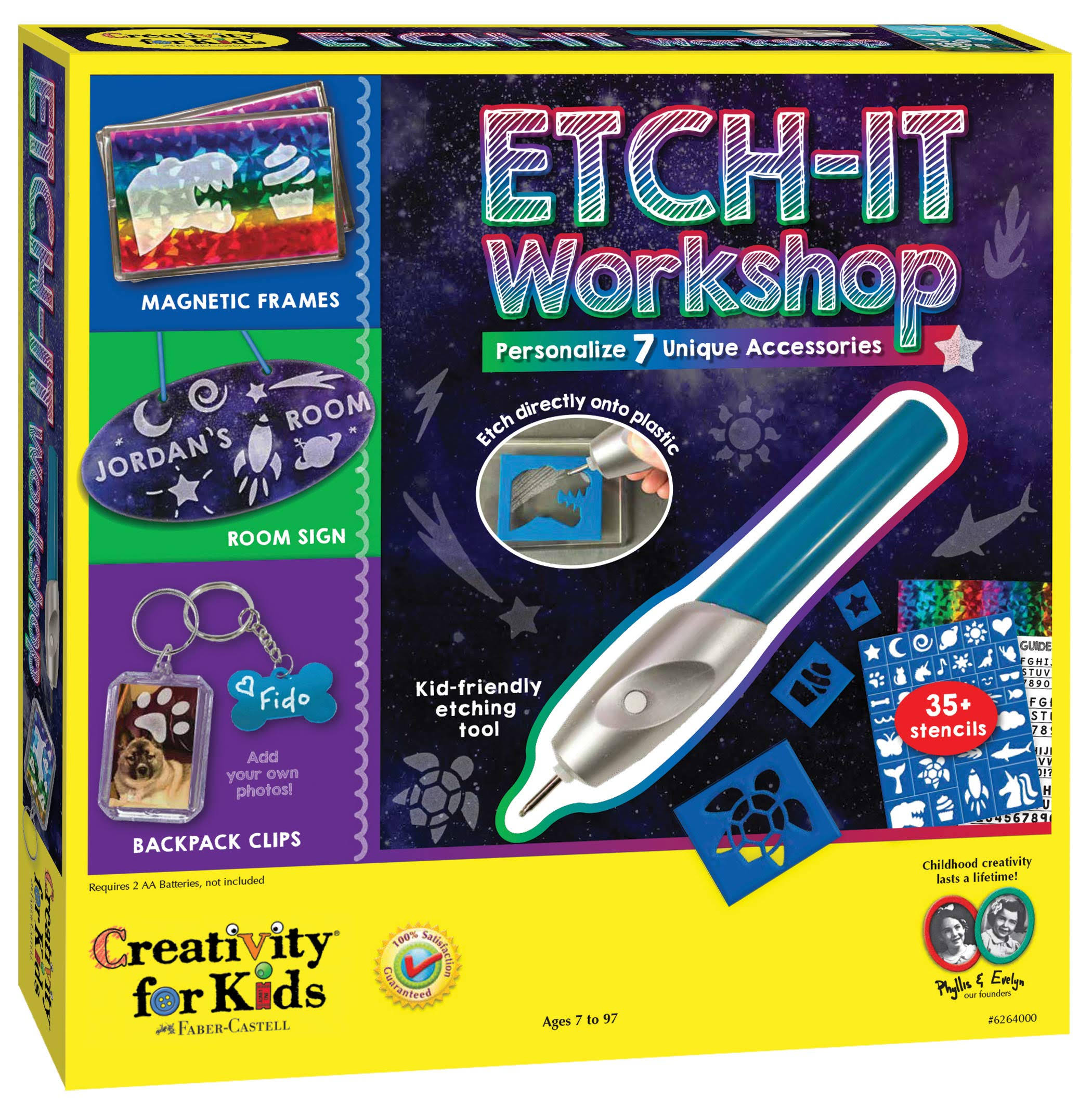 Creativity For Kids Etch It Workshop