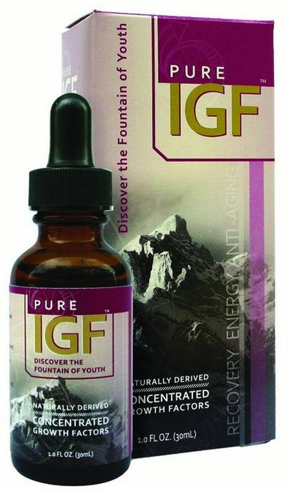 Pure Solutions IGF Growth Factors Supplement - 1oz
