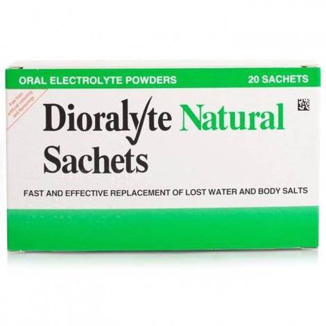Dioralyte Natural - 20 Sachets