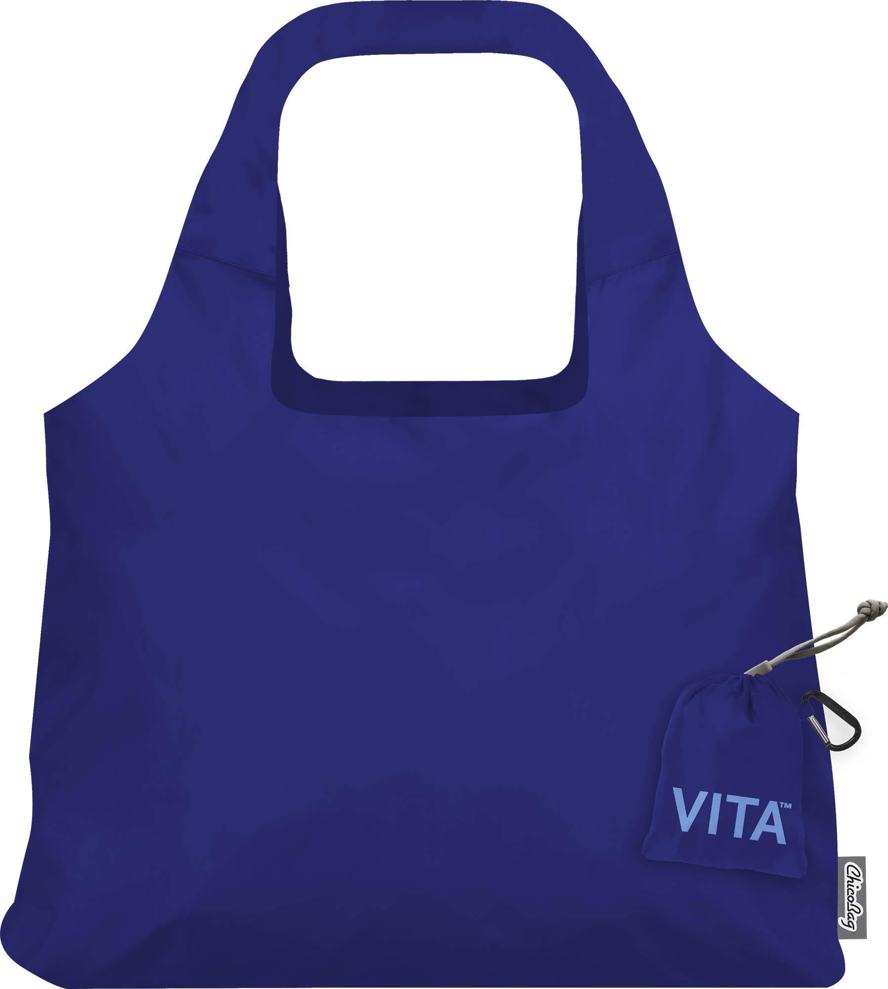 ChicoBag 233241 Mazarine Blue Vita Reusable Shopping Bag 19" x 13"