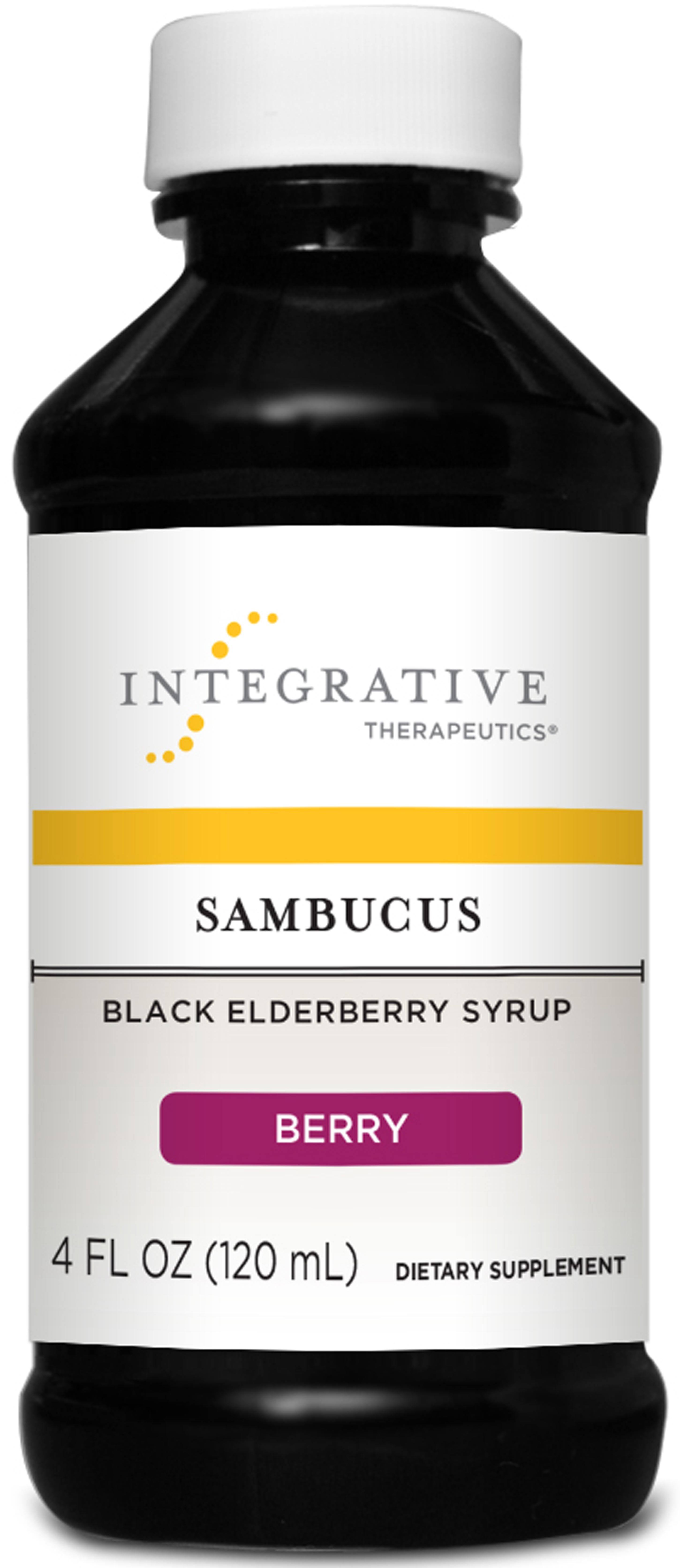 Integrative Therapeutics, Inc. Sambucus Black Elderberry Syrup - Berry, 4floz
