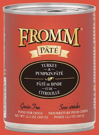Fromm Turkey & Pumpkin Pate Canned Dog Food