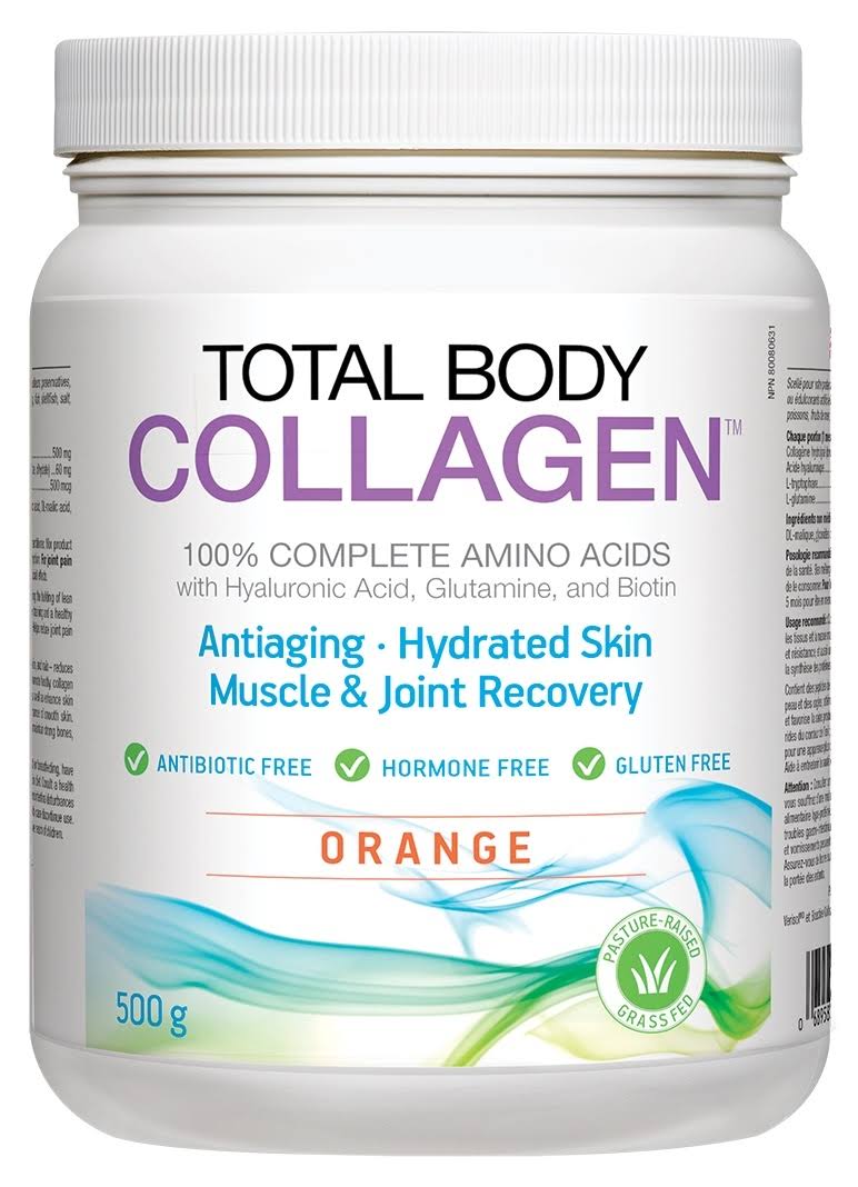 Total Body Collagen Orange, 17 oz, Natural Factors