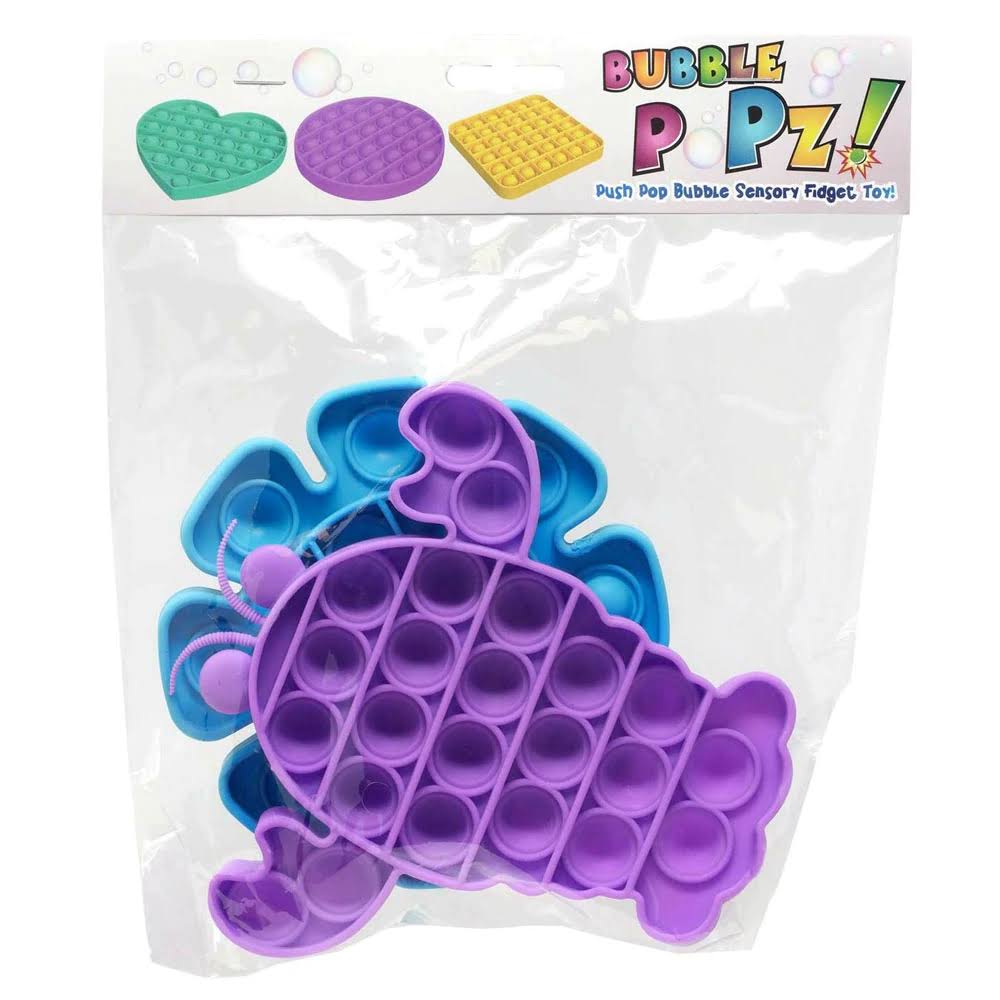 Bubble Popz Fidget Toy 2-Pack [2 Random Shapes]