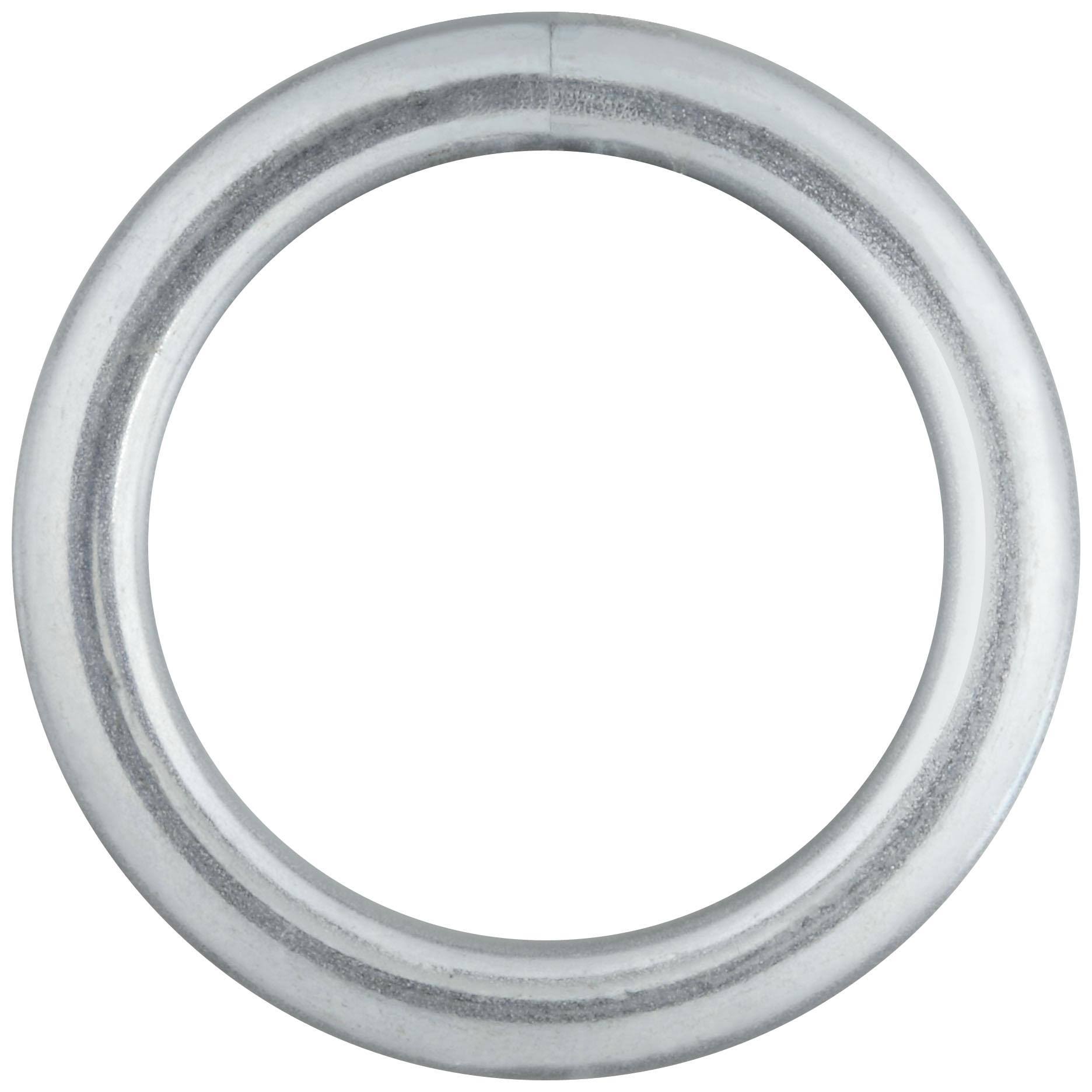 Stanley National Hardware 3155BC Zinc Plated Ring - #4 x 1 1/4"