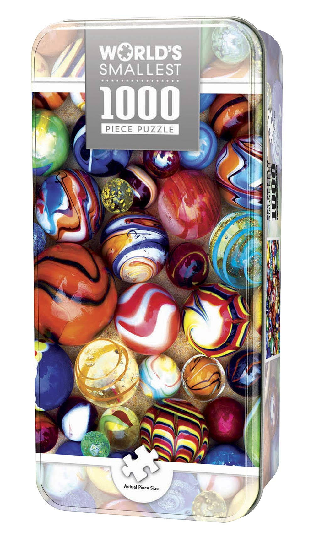 MasterPieces World's Smallest All My marbles- 1000 Piece Tin Box Jigsaw Puzzle
