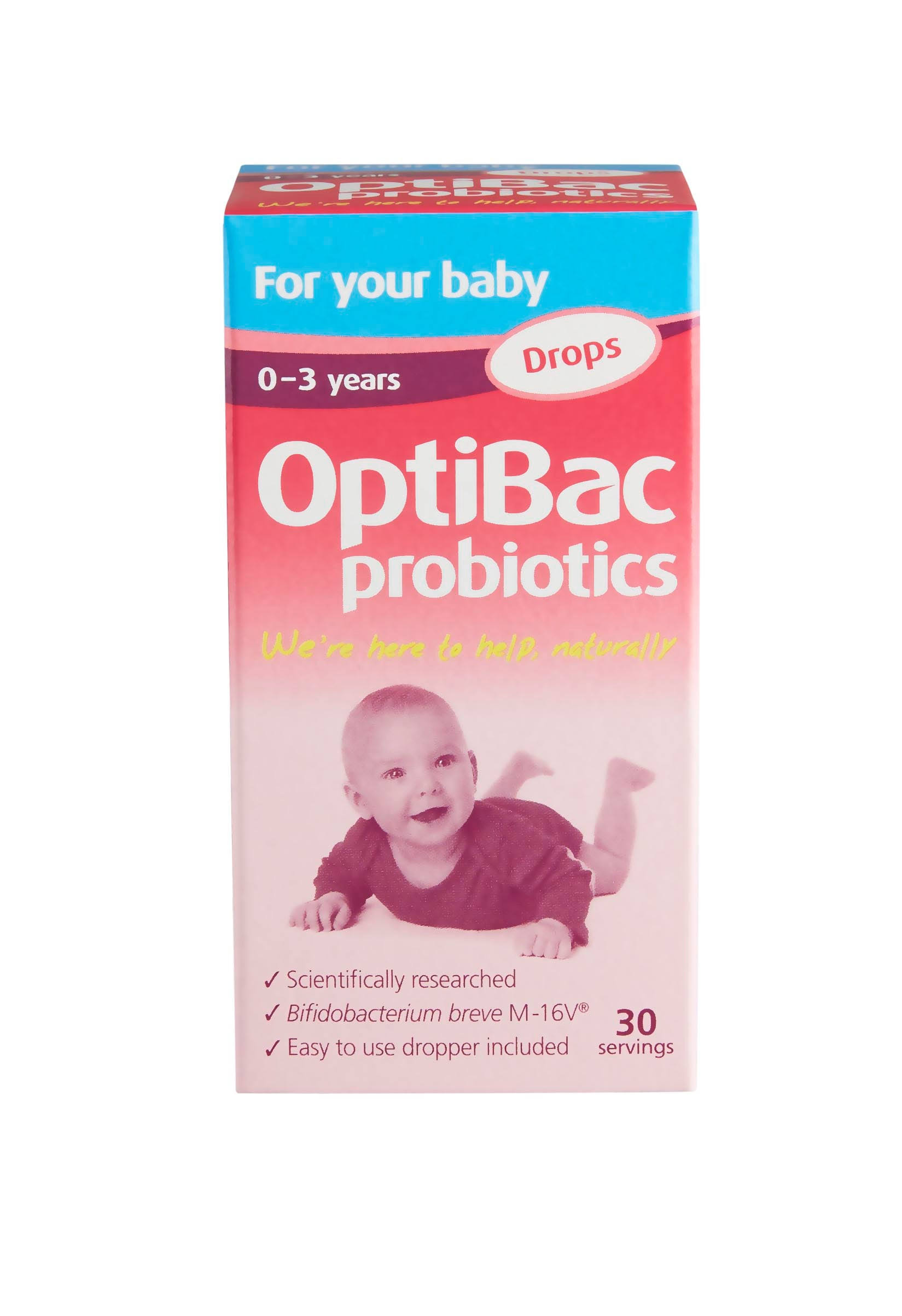 Optibac Probiotics For Your Baby Infant Drops 10ml