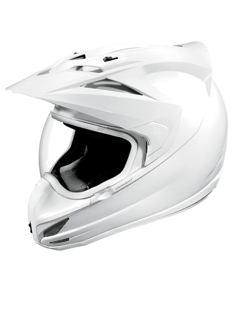 Icon Variant Enduro Helmet - White - S
