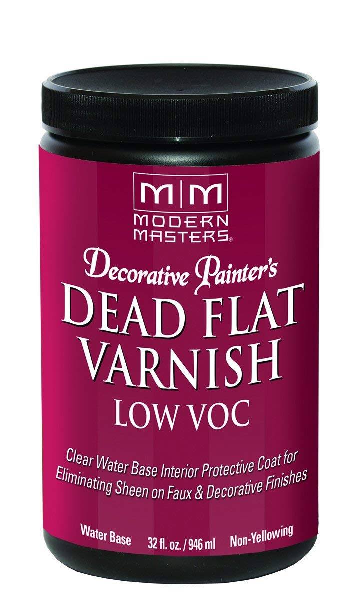 Modern Masters Decorative Painter's Dead Flat Varnish - Clear, 946ml