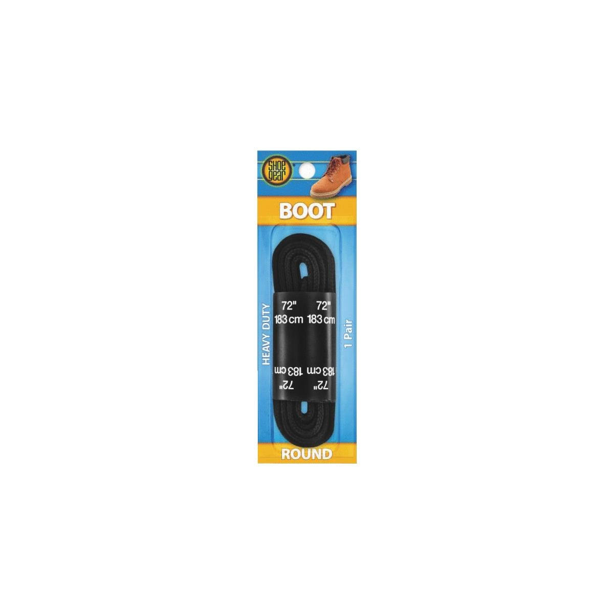 Shoe Gear 72" Black Boot Lace 307-02
