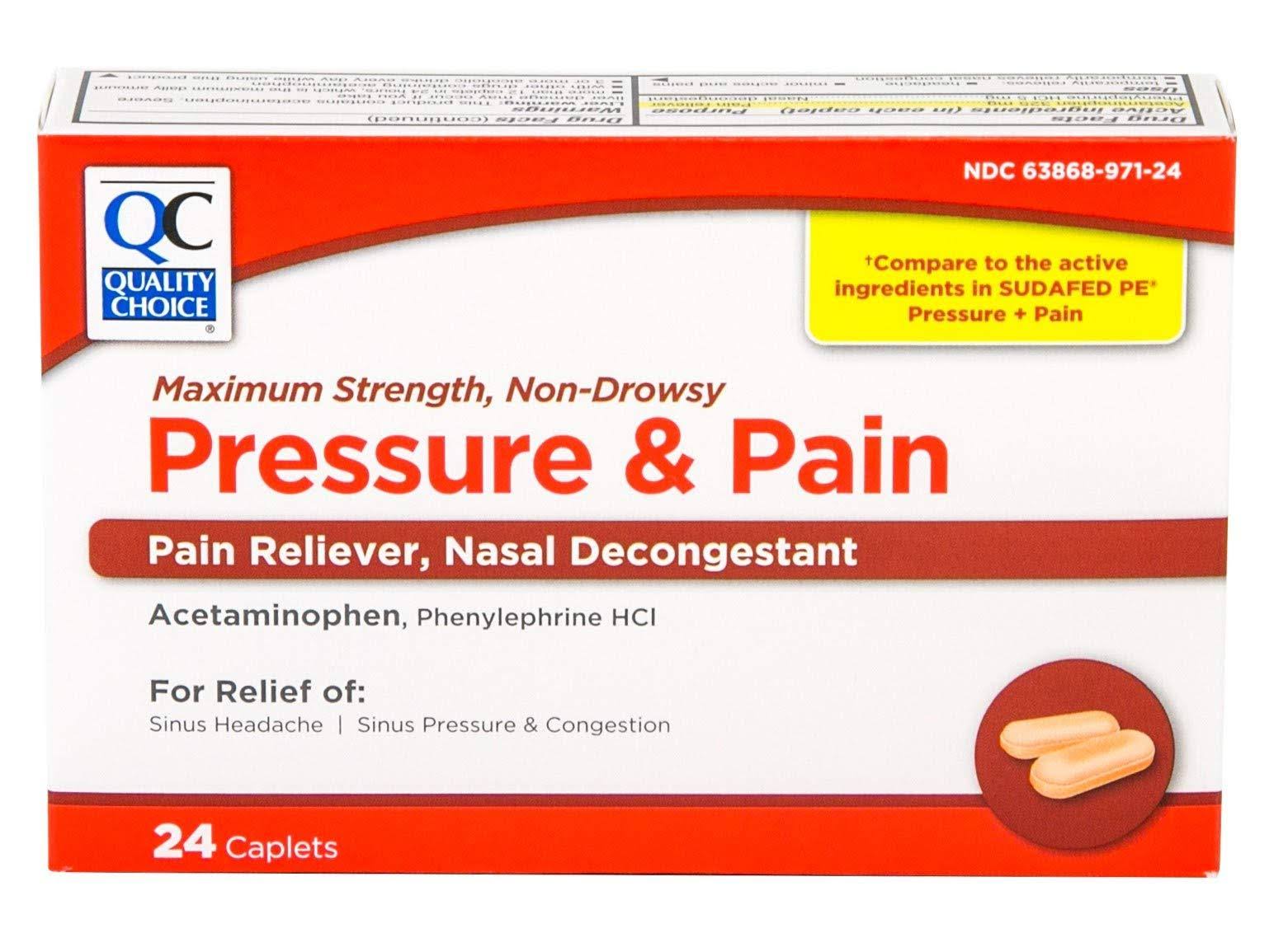 QC Pressure & Pain 24 Caplets