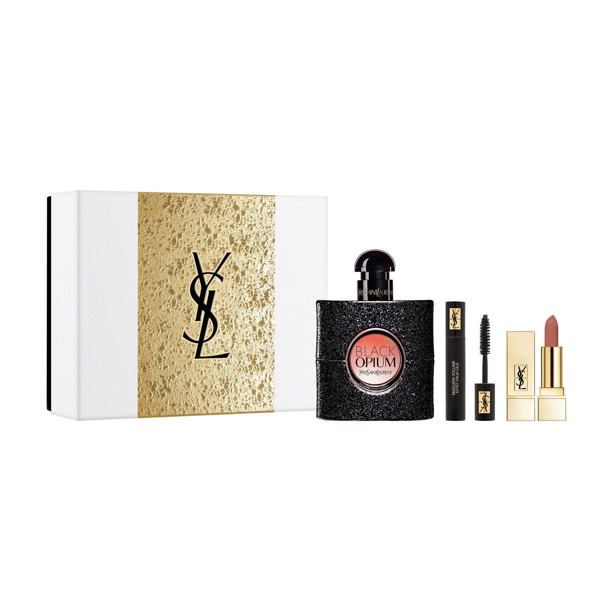 Yves Saint Laurent Black Opium Eau De Parfum Gift Set 50ml