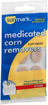 Sunmark Medicated Corn Removers - 9 Pads