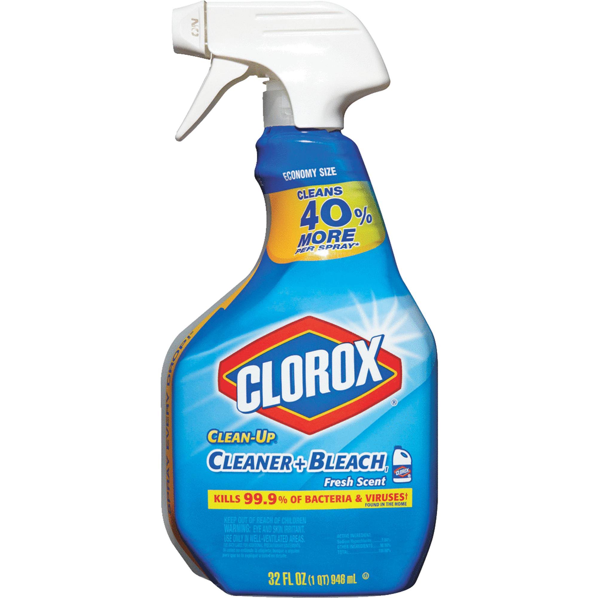 Clorox Clean-Up Disinfectant Cleaner Bleach - Fresh Scent, 32oz
