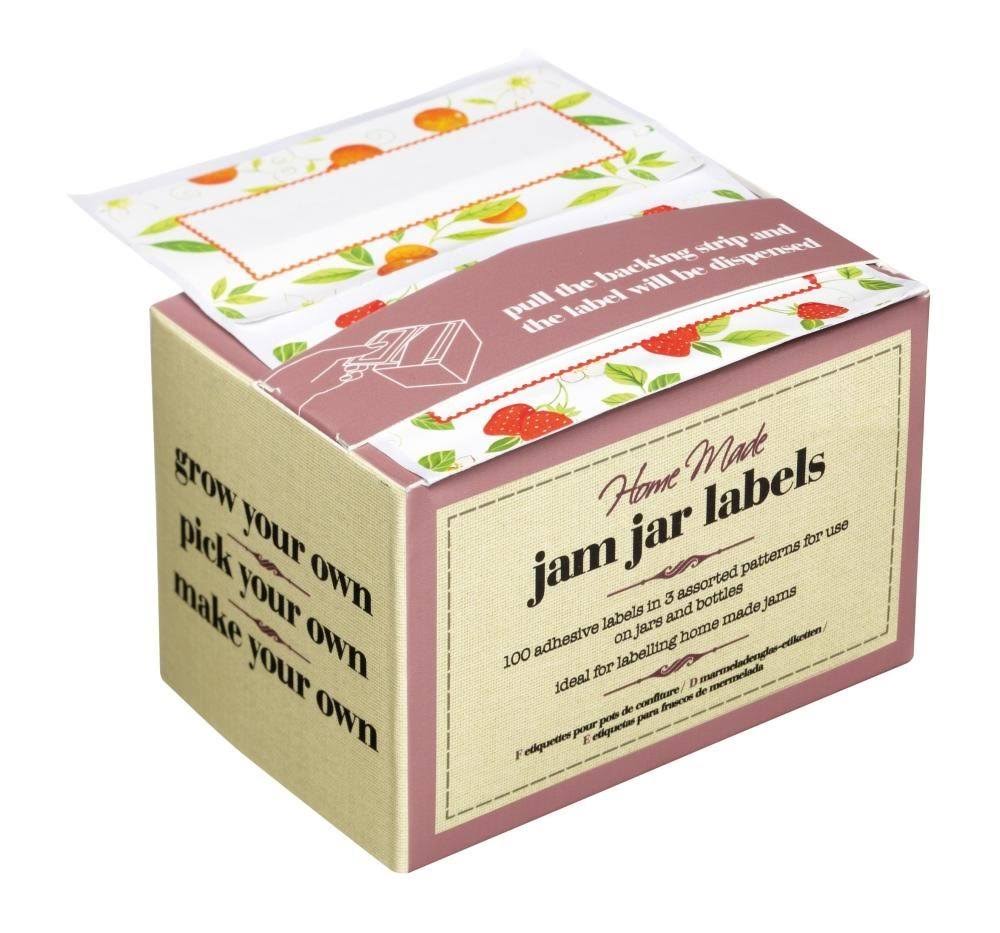 Home Made Jam Jar Labels - 100 Pack