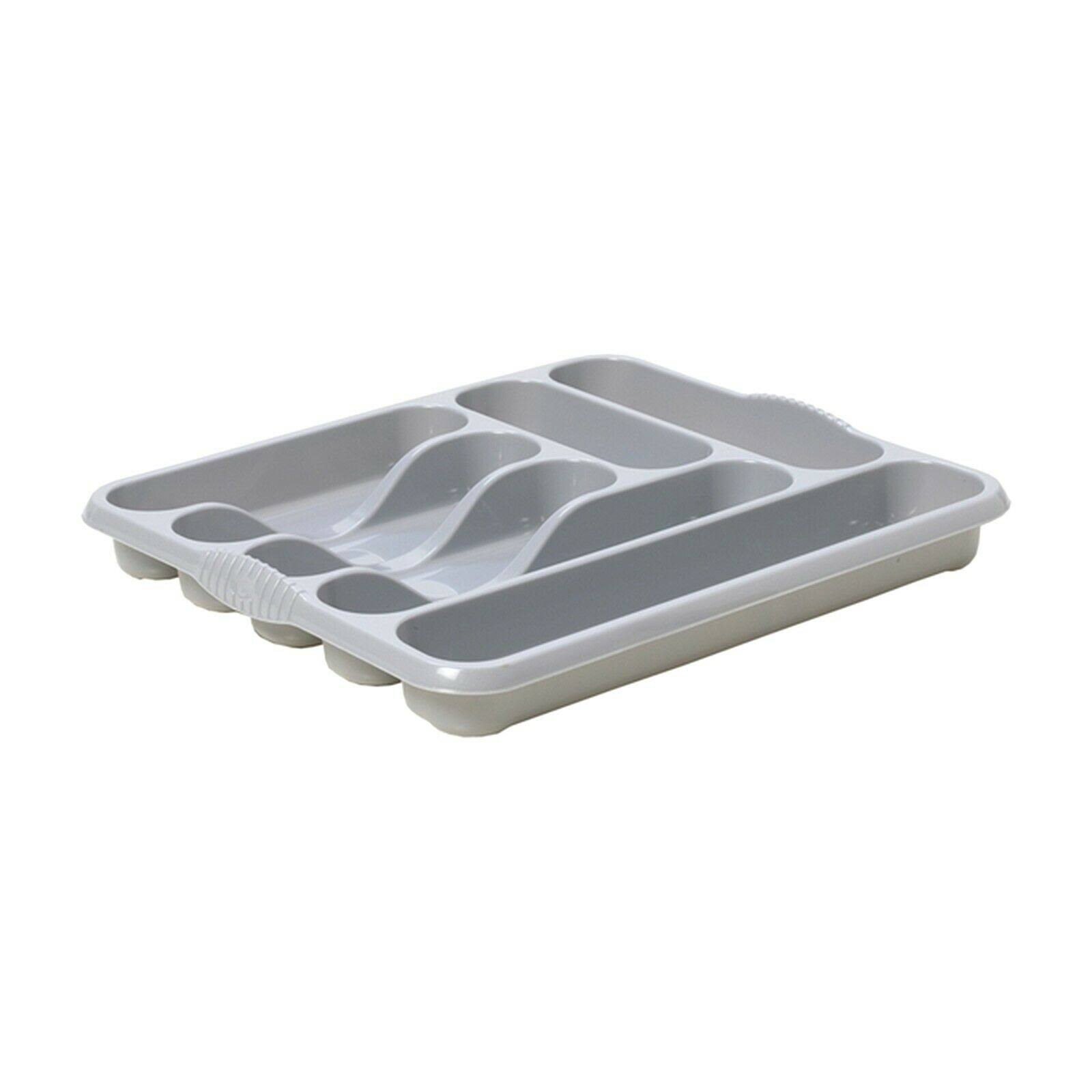 Whatmore 11300 Homewares Cutlery Tray Silver LGE | Storage & Organisation | 30 Day Money Back Guarantee | Free Shipping On All Orders