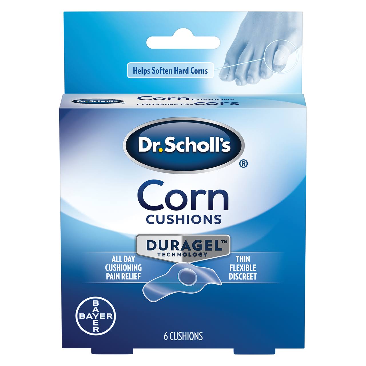 Dr. Scholl's Corn Cushions Duragel - 6ct