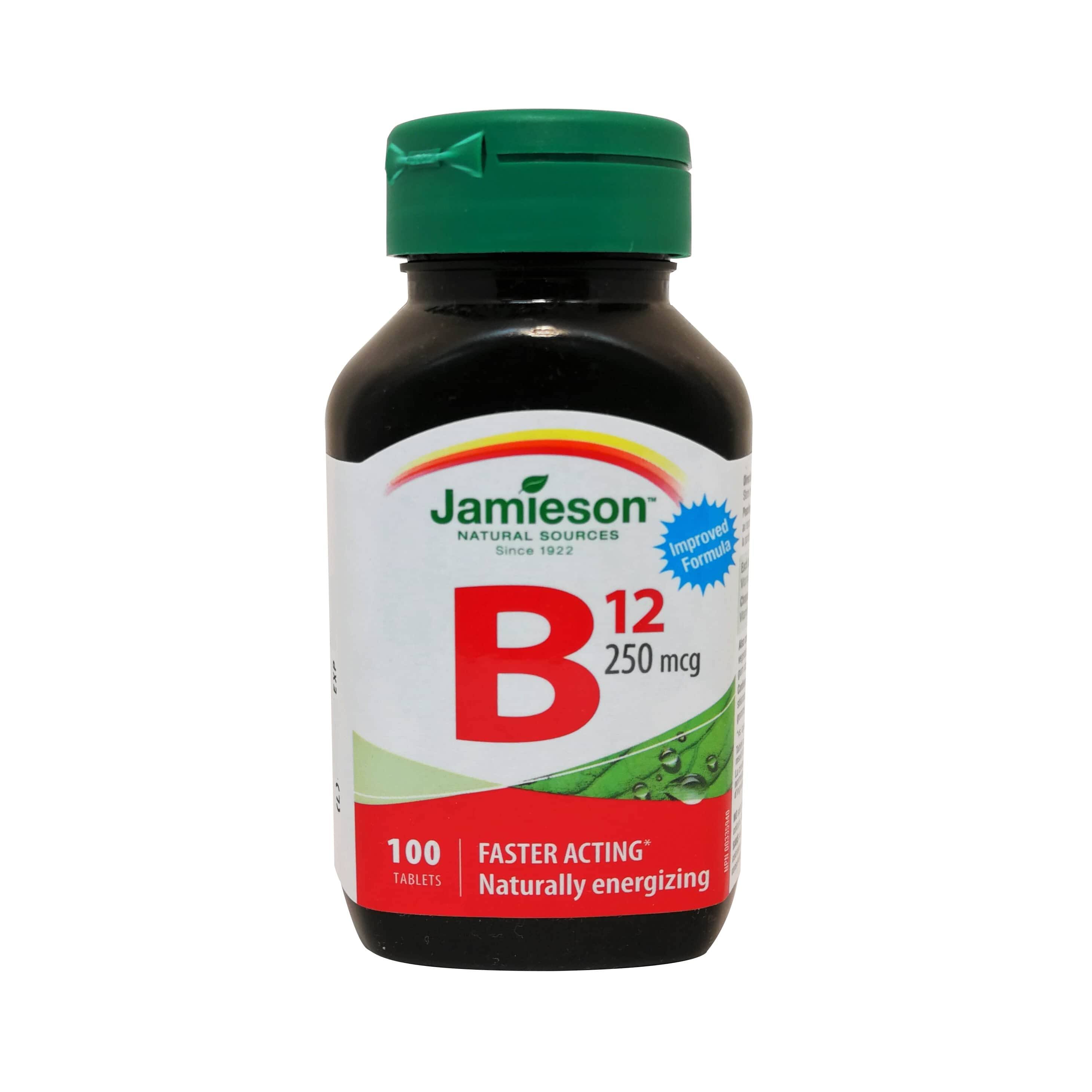Jamieson Vitamin B12 Supplement - 100ct