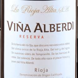 La Rioja Alta Vina Alberdi Reserva, Rioja (Vintage Varies) - 750 ml bottle