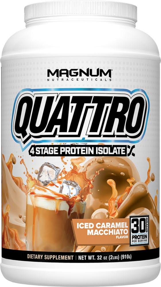 Magnum Quattro Protein - 2lbs Iced Caramel Macchiato