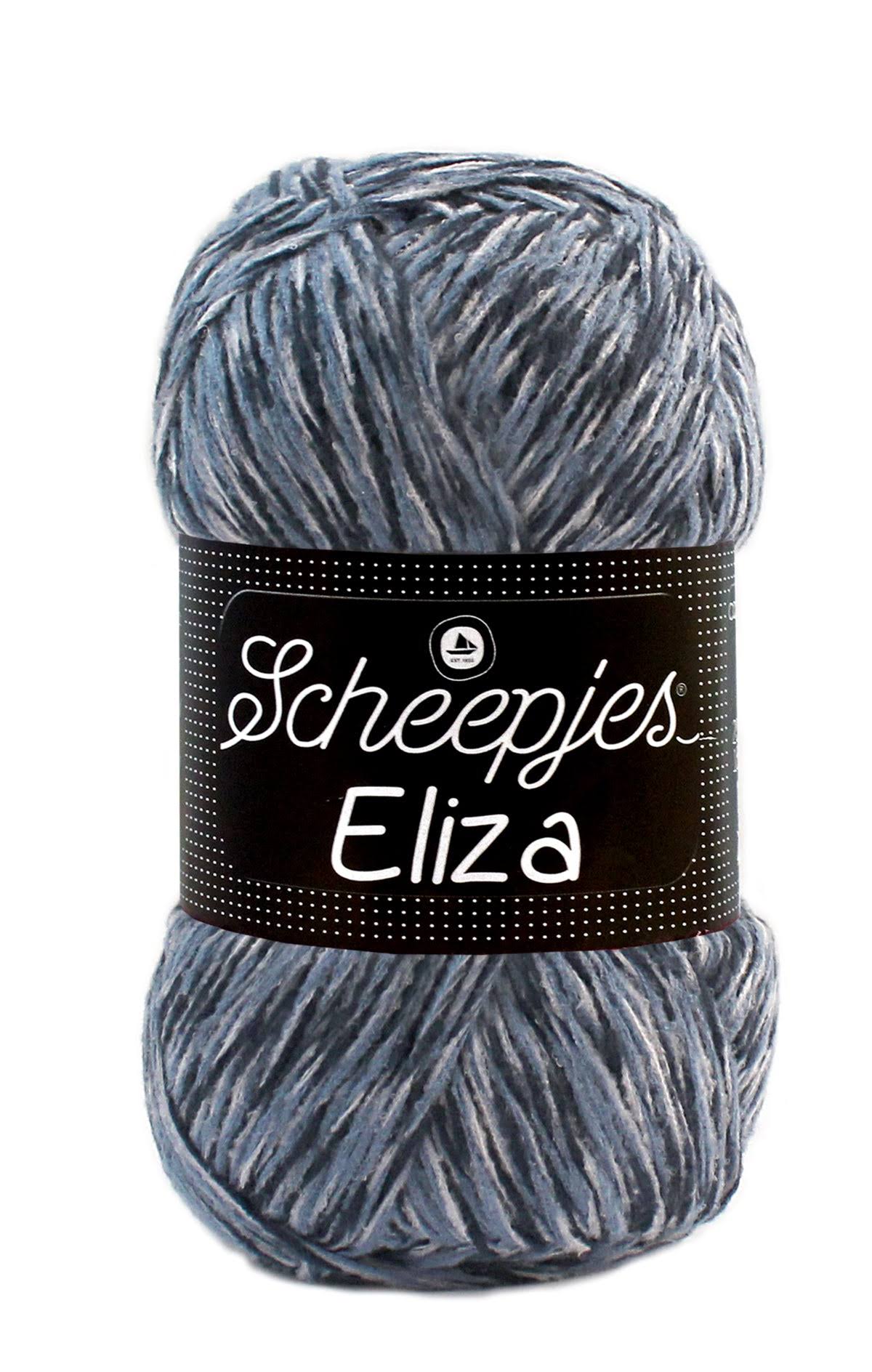 Scheepjes Eliza DK Weight Blue/Grey Yarn 100g - 204 Pond Dipping