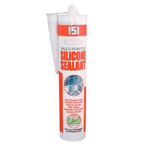 151 Multipurpose Silicone Sealant - White