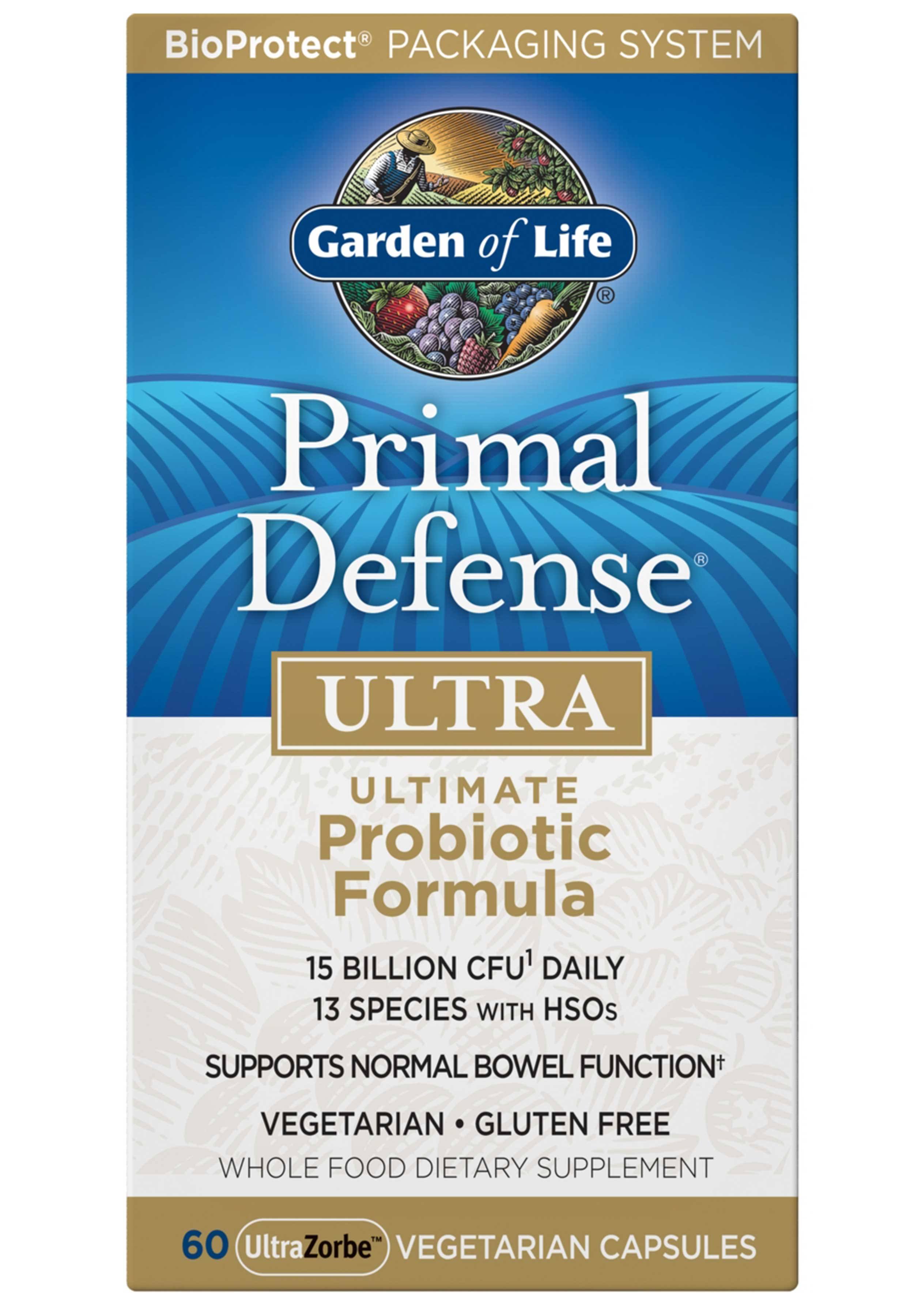 Garden Of Life Primal Defense - 60 Vegetarian Capsules