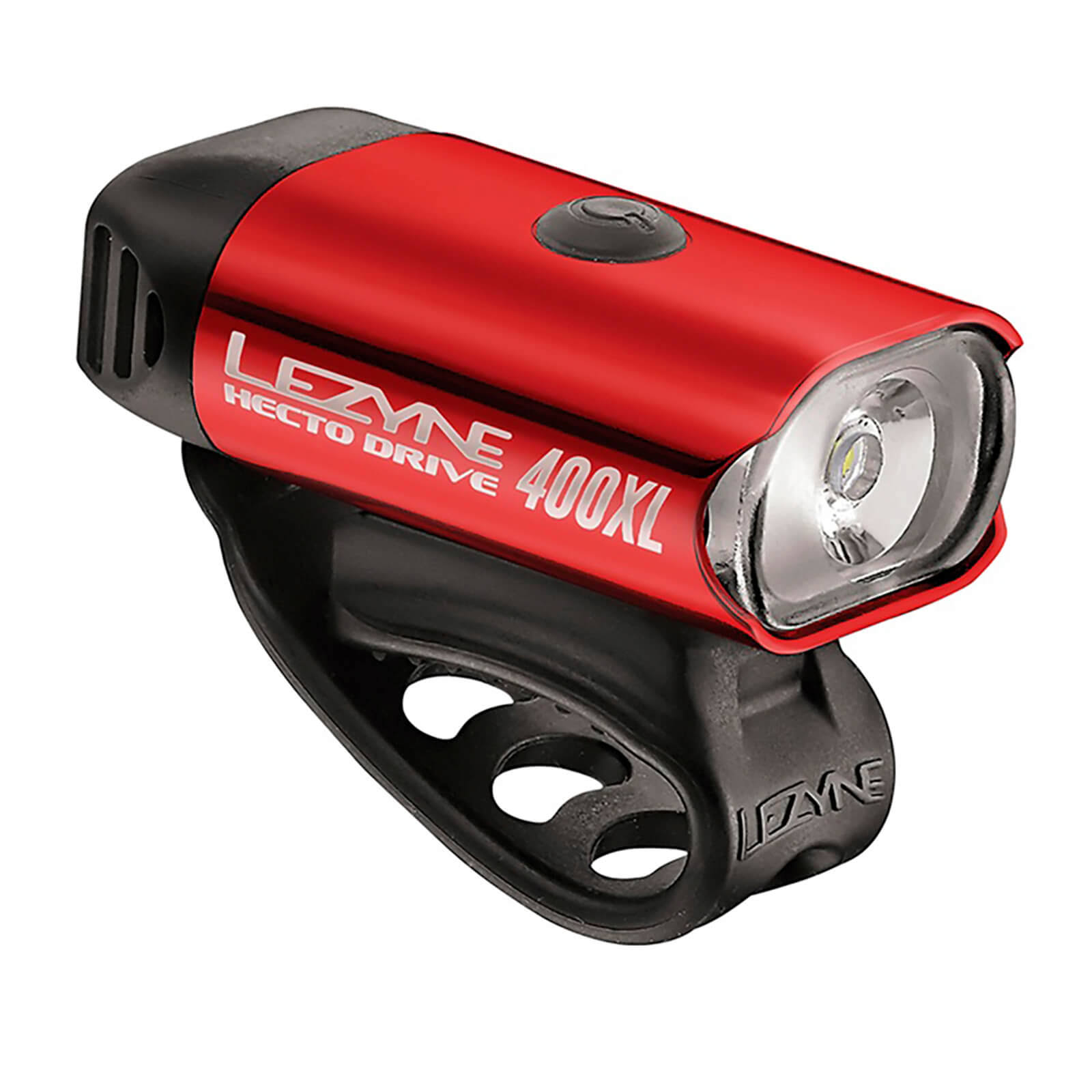 Lezyne Hecto Drive 400XL Headlight - Gloss Red