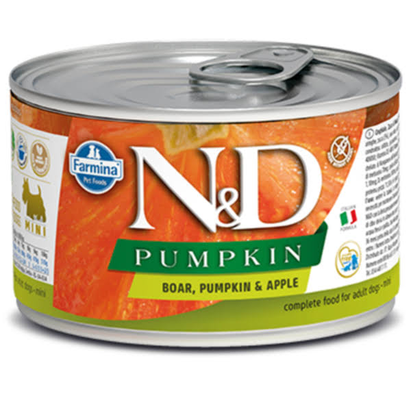 Farmina N&D Grain Free Dog Food - Boar, Pumpkin & Apple, 140g