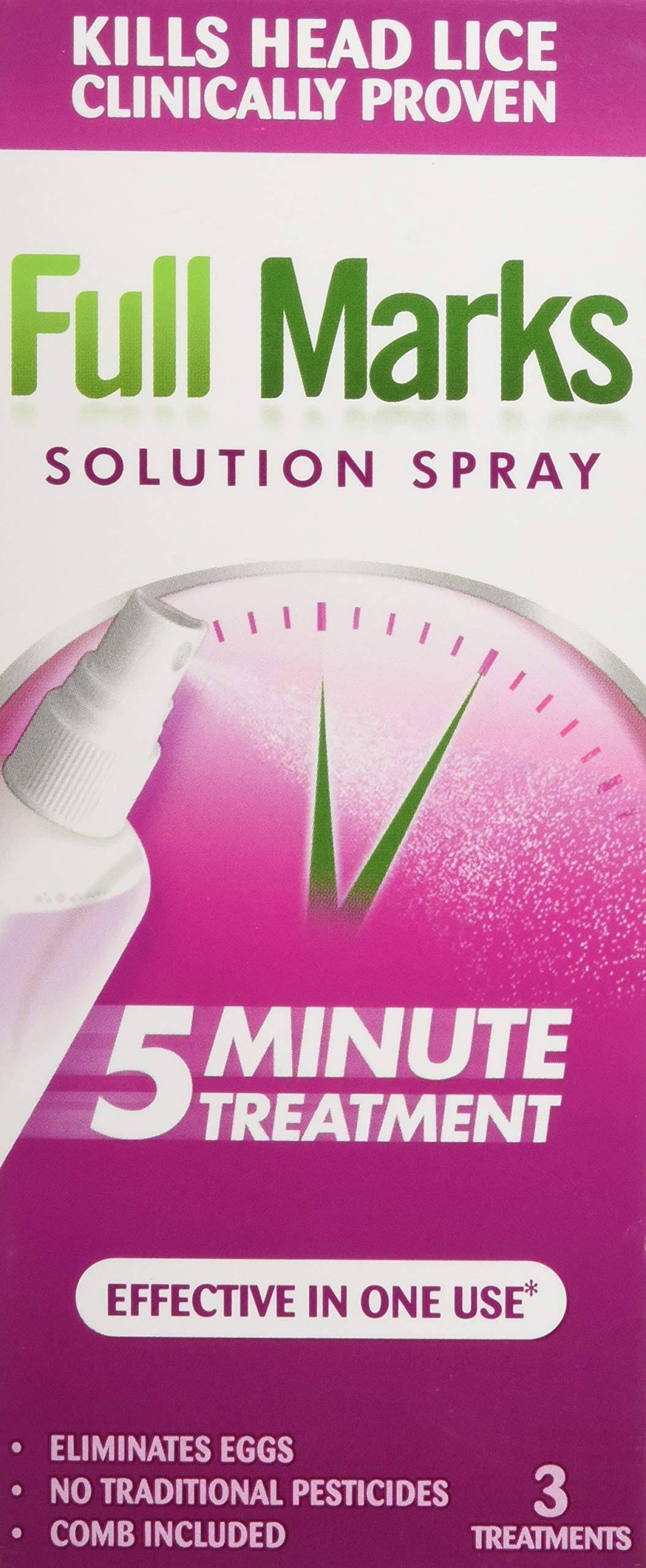 Full Marks Head Lice Solution Spray, 150ml