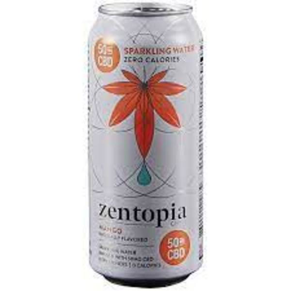 Zentopia Mango Flavored Sparkling Water - 16 fl oz