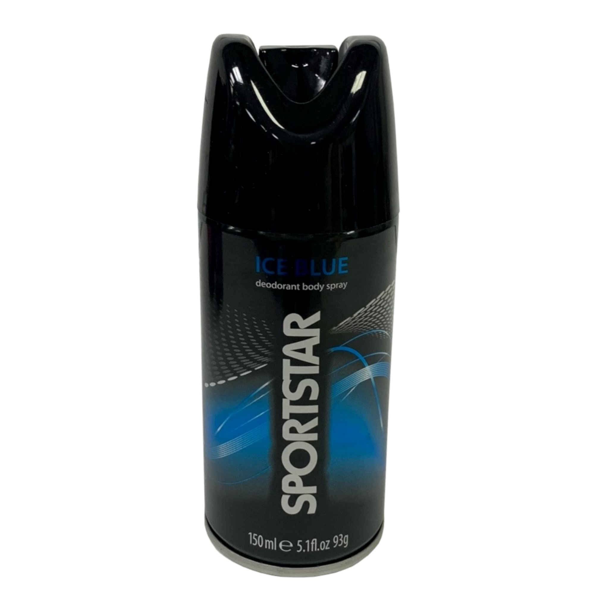 Sportstar Deodorant Body Spray - Ice Blue, 150ml