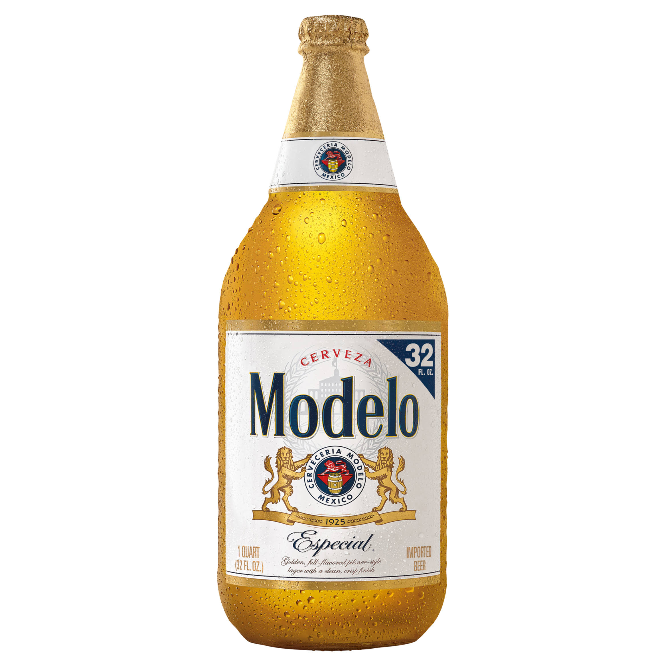 Modelo Beer, Imported, Especial - 1 quart